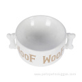 Hot Sale Lovely Ceramic Dog Bowl for Dogs